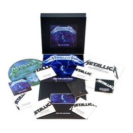 METALLICA - Ride The Lightning: Remastered Deluxe Box Set (4lp + 6cd + Dvd + Books + Posters) (9LP + CD + DVD)