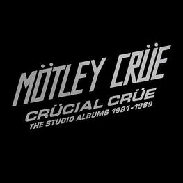 MOTLEY CRUE - Crucial Crue: The Studio Albums 1981-1989 (5LP)
