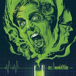 SOUNDTRACK, RICHARD BAND - Re-animator: 10th Anniversary Pressing (Limited Green & Yellow Coloured Hand-poured Vinyl) (LP)