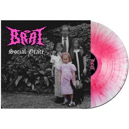 BRAT - Social Grace (White W/ Pink Splatter Vinyl) (LP)
