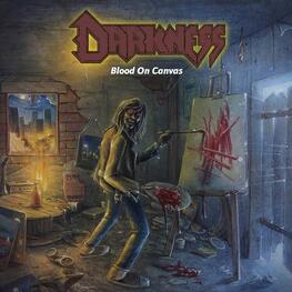 DARKNESS - Blood On Canvas (Blue Vinyl) (LP)