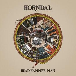 HORNDAL - Head Hammer Man (Black Ice Transparent Vinyl) (LP)