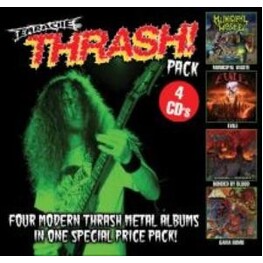 VARIOUS ARTISTS - Earache Thrash Pack (4CD)