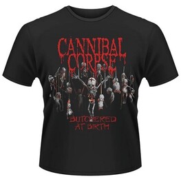 CANNIBAL CORPSE - Butchered At Birth (2015) (T-shirt Unisex: Small) (T-Shirt)