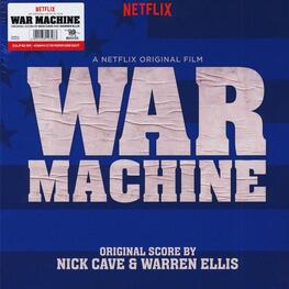 SOUNDTRACK, NICK CAVE & WARREN ELLIS - War Machine: Original Score (Limited Red Coloured Vinyl) (2LP)
