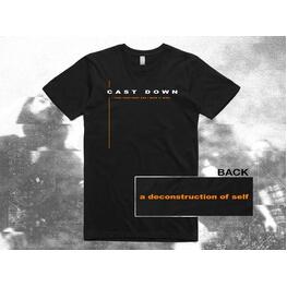 CAST DOWN - A Deconstruction Of Self - T-shirt (Black) - Large (T-Shirt)