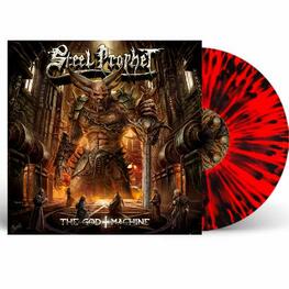 STEEL PROPHET - The God Machine (Ltd Ed Red/black Splatter Vinyl) (LP)