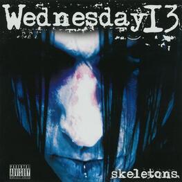 WEDNESDAY 13 - Skeletons/gatefold Blue (LP)