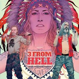 SOUNDTRACK, ROB ZOMBIE - 3 From Hell: Original Motion Picture Soundtrack (Limited Coloured Vinyl) (2LP)