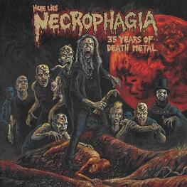 NECROPHAGIA - Here Lies Necrophagia, 35 Years Of Death Metal (CD)