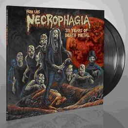 NECROPHAGIA - Here Lies Necrophagia, 35 Years Of Death Metal (2lp In Gatefold Sleeve) (2LP)