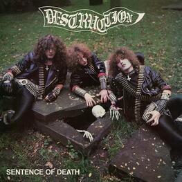 DESTRUCTION - Sentence Of Death (Blue Vinyl + Poster) (LP)