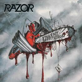 RAZOR - Violent Restitution (White/red Splatter Vinyl) (LP)