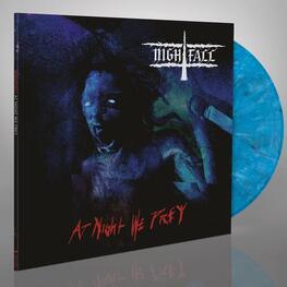 NIGHTFALL - At Night We Prey (Blue Vinyl) (LP)