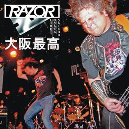 RAZOR - Live! Osaka Saikou (Reissue) (2LP)