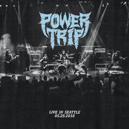 POWER TRIP - Live In Seattle 05.28.2018 (Black/red Splatter Vinyl) (LP)