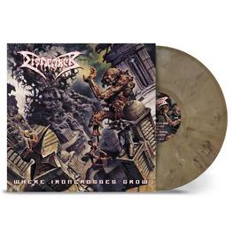 DISMEMBER - Where Ironcrosses Grow [lp] (Sand Marble Vinyl, Limited, Indie-retail Exclusive) (LP)