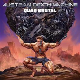 AUSTRIAN DEATH MACHINE - Quad Brutal (Blue Vinyl) (LP)