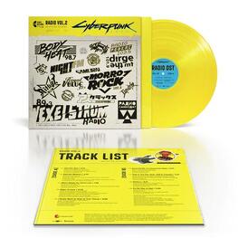 SOUNDTRACK (VIDEO GAME MUSIC) - Cyberpunk 2077 Radio Vol. 2 (Limited Opaque Yellow Coloured Vinyl) (LP)
