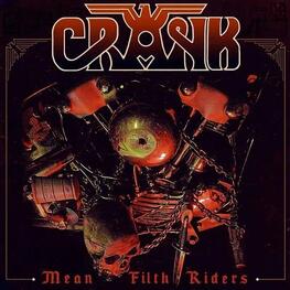 CRANK - Mean Filth Riders (Red Vinyl) (LP)
