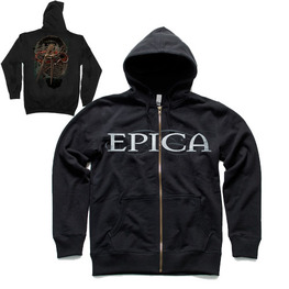 EPICA HOODED SWEATSHIRT - BLACK