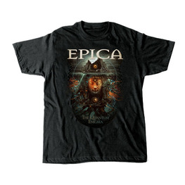 EPICA ISLAND "THE QUANTUM ENIGMA" T-SHIRT - BLACK