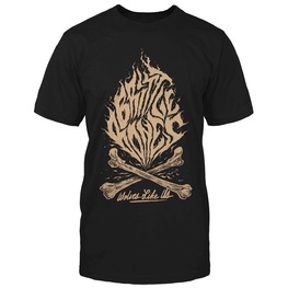 WOLVES LIKE US - Brittle Bones Crossbone T-shirt (Black)