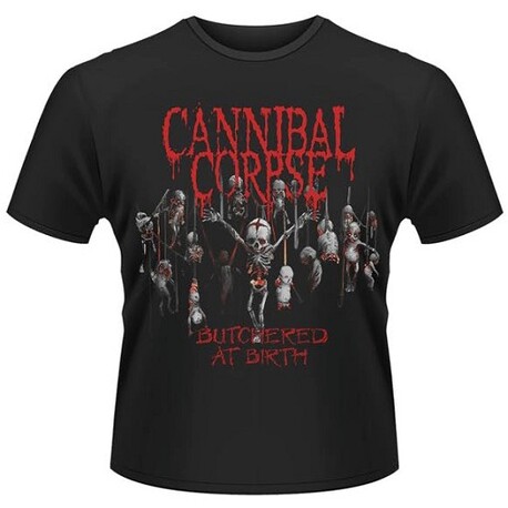CANNIBAL CORPSE - Butchered At Birth (2015) (T-shirt Unisex: Medium) (T-Shirt)