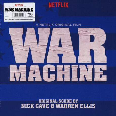 SOUNDTRACK, NICK CAVE & WARREN ELLIS - War Machine: Original Score (Limited White Coloured Vinyl) (2LP)