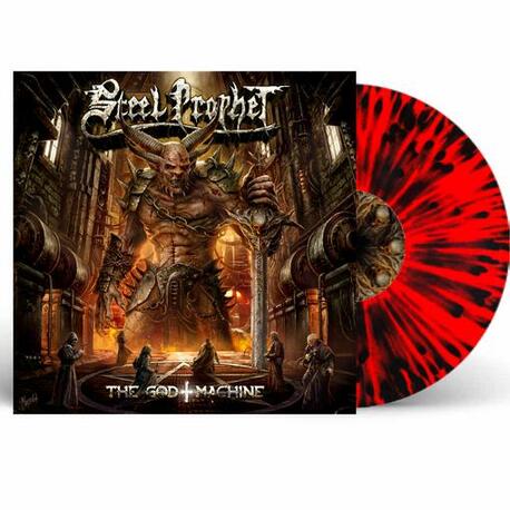 STEEL PROPHET - The God Machine (Ltd Ed Red/black Splatter Vinyl) (LP)