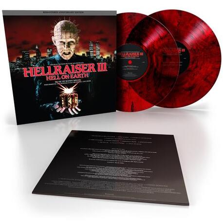 SOUNDTRACK, RANDY MILLER - Hellraiser Iii Hell On Earth: Original Motion Picture Soundtrack (Blood Red & Black Smoke Coloured Vinyl) (2LP)