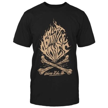 WOLVES LIKE US - Brittle Bones Crossbone T-shirt (Black) - Xx-large (T-Shirt)
