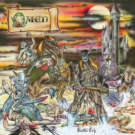 OMEN - Battle Cry (Gatefold Bone Coloured Vinyl + Poster) (LP)