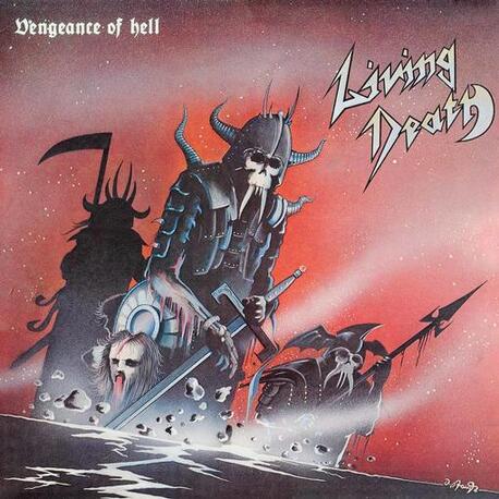 LIVING DEATH - Vengeance Of Hell (Ltd. Blood Red Vinyl/poster) (LP)