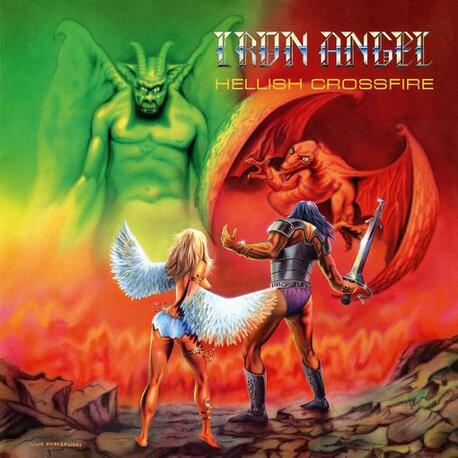 IRON ANGEL - Hellish Crossfire (Slipcase/poster) (CD)