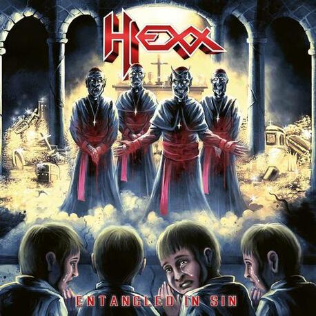 HEXX - Entangled In Sin (Red Vinyl) (LP)