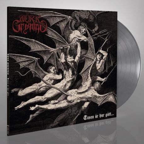 MORK GRYNING - Tusen Ar Har Gatt. (Silver Vinyl) (LP)