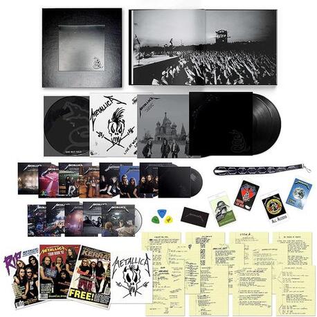 METALLICA - Metallica (Black Album) - Remastered - Deluxe Box Set (5LP + 14CD + 6DVD)