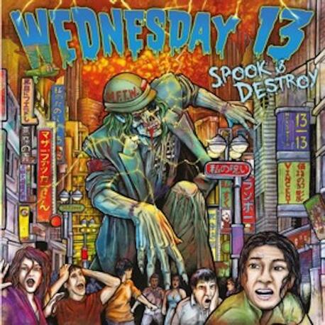 WEDNESDAY 13 - Spook & Destroy (CD)