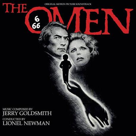 SOUNDTRACK, JERRY GOLDSMITH - Omen: Original Motion Picture Soundtrack (Red Splatter Coloured Vinyl) (LP)