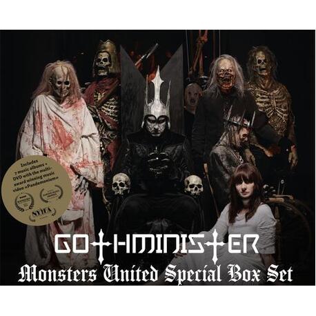 GOTHMINISTER - Monsters Unitied - Limited Boxset (7CD + DVD)