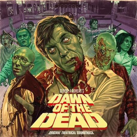 SOUNDTRACK, GEORGE A. ROMERO - Dawn Of The Dead: Original Theatrical Soundtrack (Limited Retro Coloured Vinyl) (3LP (Gatefold))