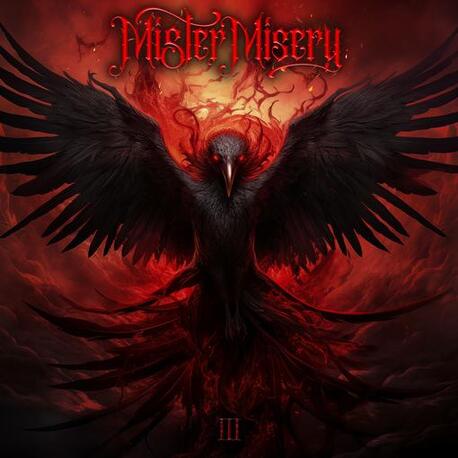 MISTER MISERY - Mister Misery (Red/black Marbled Vinyl) (LP)